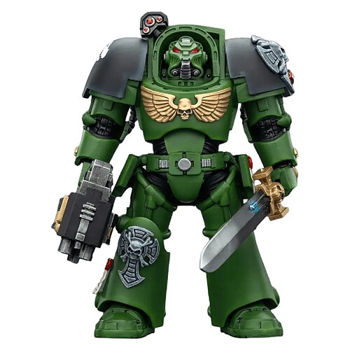 Warhammer 40k - Figurine Salamanders Terminator 1 with Power Sword and Storm Bolter 14 cm