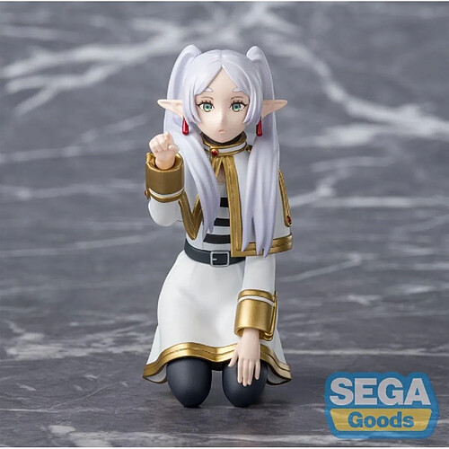 Sega Frieren: Beyond Journey's End - Statuette PM Perching Frieren Poking Something 10 cm