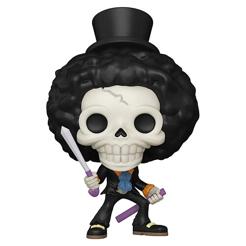 Funko One Piece - Figurine POP! Brook (Refresh) 9 cm