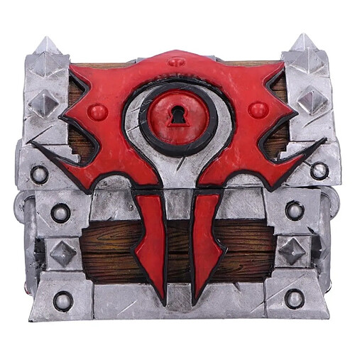 Nemesis Now World of Warcraft - Boîte de rangement Treasure Chest Horde War 11 cm