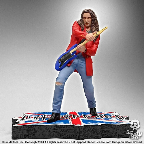 Knucklebonz Def Leppard - Statuette Rock Iconz Vivian Campbell 24 cm