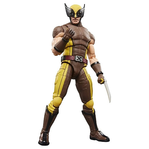 Hasbro Deadpool & Wolverine Marvel Legends - Figurine Wolverine (Brown Suit) 15 cm