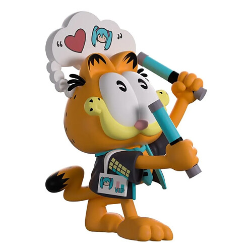 Youtoz Garfield - Figurine Miku Concert Garfield x Hatsune Miku 13 cm