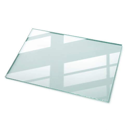 Tulup Table Top - 120x80 cm - Rectangulaire - Transparente - 1 pièce