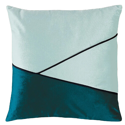 Les ateliers du linge Mazako - 40 x 40 cm - Bleu