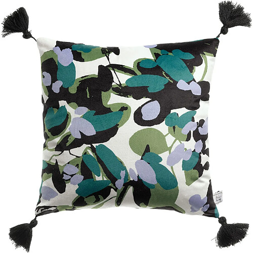 Les ateliers du linge Sanae - 40x40 cm - Vert