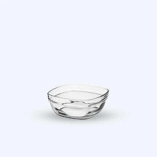 Duralex Lys - Coupelle carrée transparent 15cl (Lot de 6)