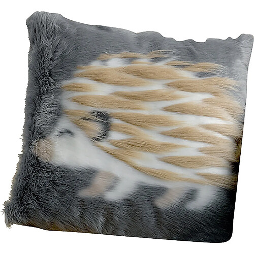Les ateliers du linge Brushy - 40x40 cm - Marron