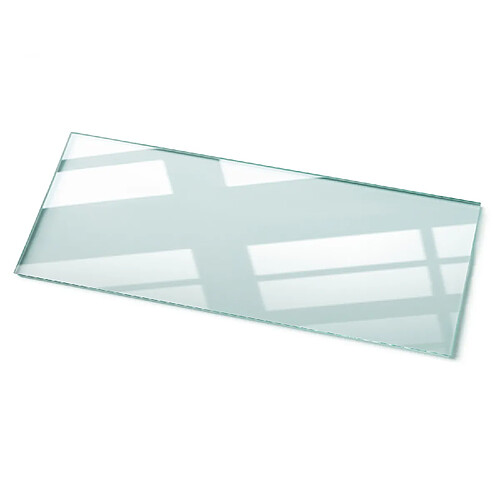 Tulup Plateau De Table - 125x50 cm - Rectangulaire - Transparente - 1 pièce
