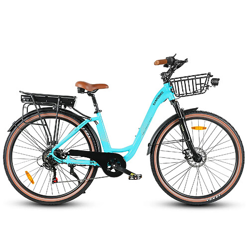 Vélo Électrique Urbain SAMEBIKE RS-A07 500W 48V 13Ah Jusqu’à 80km Shimano 7 Vitesses