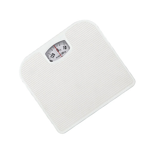 INF Pèse-personne mécanique NS-A06 — Capacité 130KG, surface en cuir, indication analogique ha