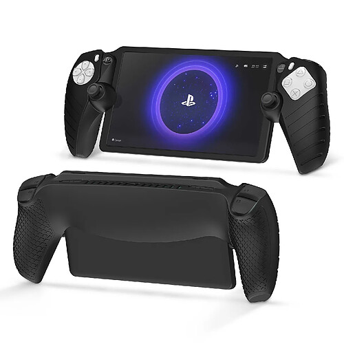 INF Housse de protection en silicone pour console de jeu pour Sony Playstation Black