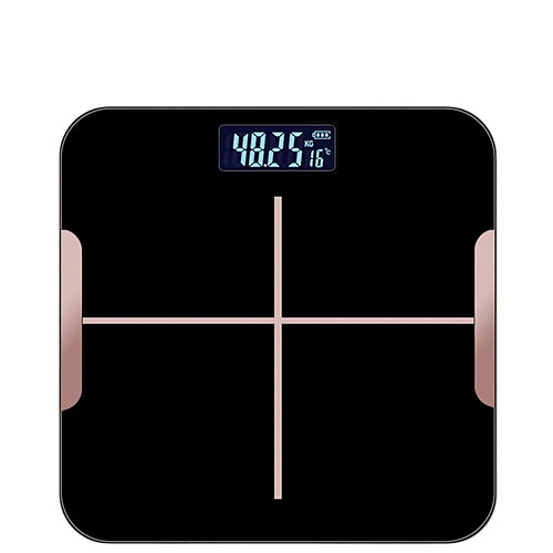 INF Pèse-personne numérique compatible with multiple brands - Rechargeable Type-C 300mAh, rétr