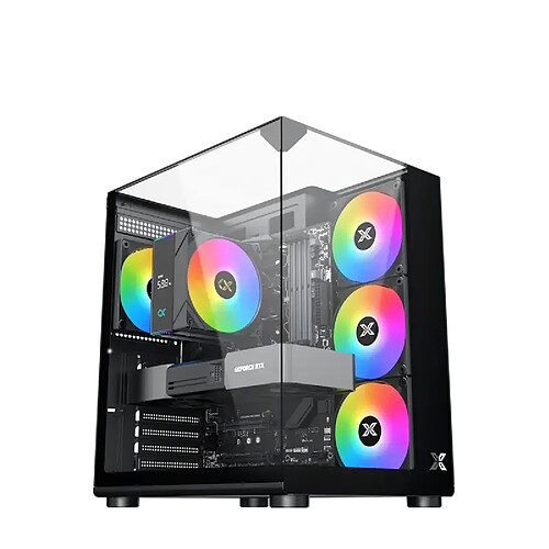 Gosu PC Gamer DAIMYO LITE A78X3D RX97XT–Ryzen7 7800X3D–RX 9070XT–32 DDR5–SSD 1To–AIO 240mm–W11 P