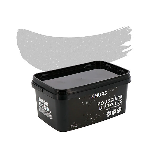 4murs Peinture Poussière d'étoiles - Athena - 2 L