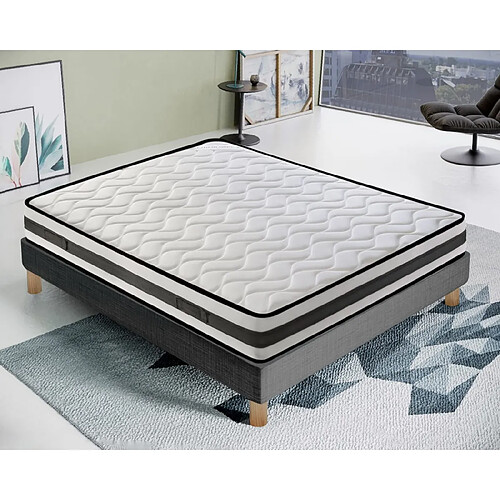 Materassi&Doghe Matelas 160x200 cm Mousse HR - FENIS