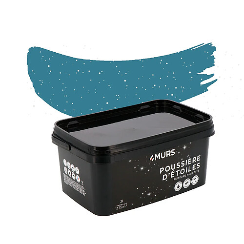 4murs Peinture Poussière d'étoiles - Gris Canopus - 2 L