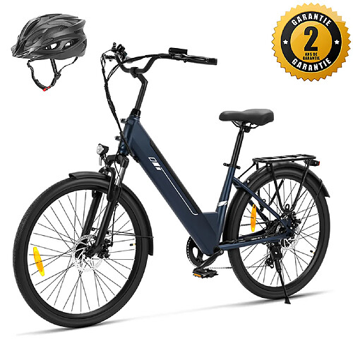 Foride Touroll Roamer 2 ST Vélo Électrique - Moteur 250W - Batterie 15.6ah - Autonomie 100 km - Shimano 7 Vitesses-Freins à Disque