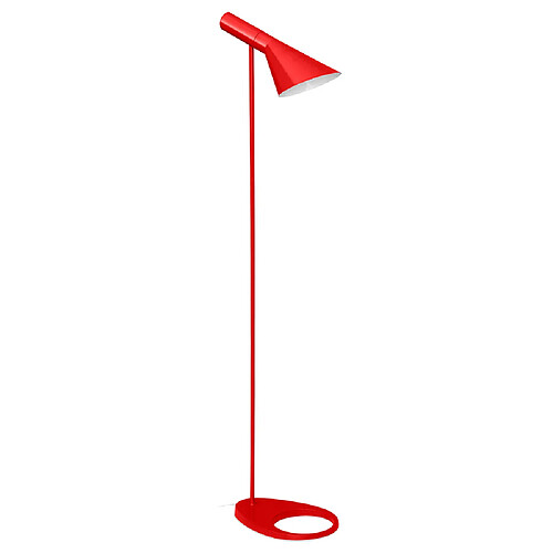 ICONIK INTERIOR Lampadaire - Lampe de Salon Flexo - Nalan Rouge