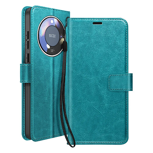 Mayaxess Étui pour Honor Magic 8 Lite Turquoise