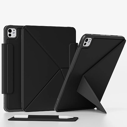 INF Étui de protection magnétique à double face noir pour iPad 10e génération (10,9 pouces) /