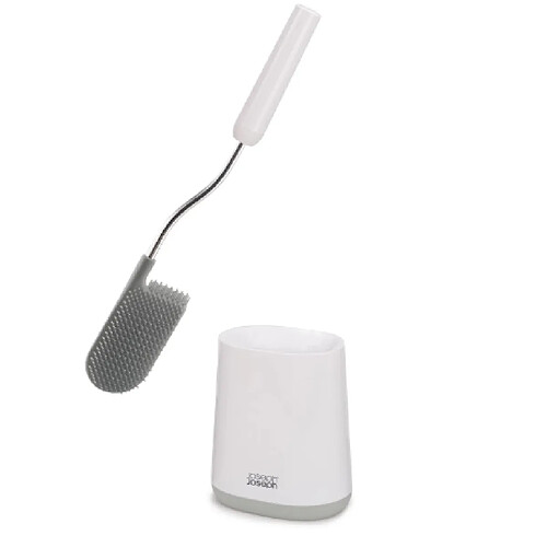 Brosse WC Joseph Joseph Flex Lite gris clair tete D nettoyage efficace