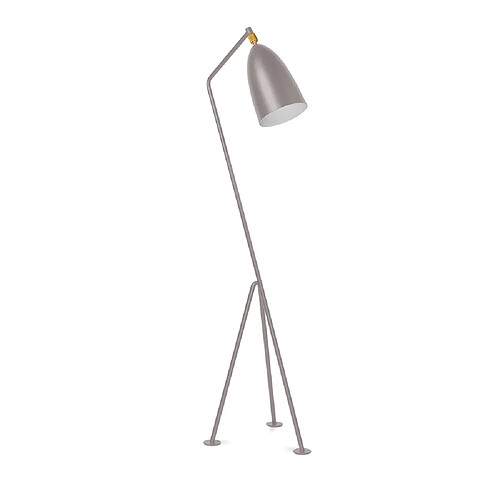 ICONIK INTERIOR Tripod Design Floor Lamp - Lampadaire - Hopper Gris