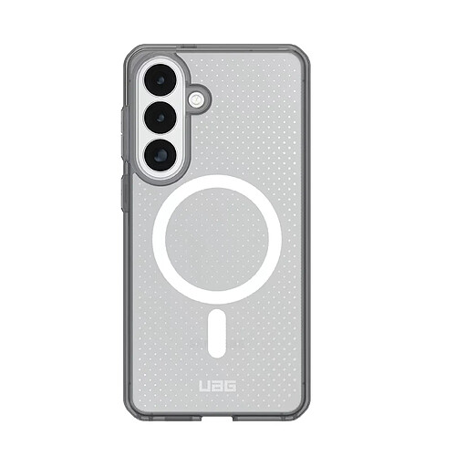UAG Coque pour Galaxy S26 Edge Antichoc MagSafe Souple Motif à Points Série DOT Transparent