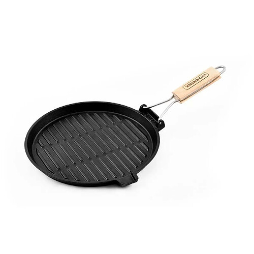 Grill Rond En Fonte émaillée 27 Cm Grill27a Tfi Kitchencook
