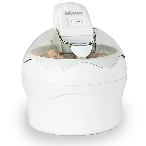 Sorbetière 1.1l 15w blanc - 34300260 - Gelato Harlequin 1.1 - NEMOX