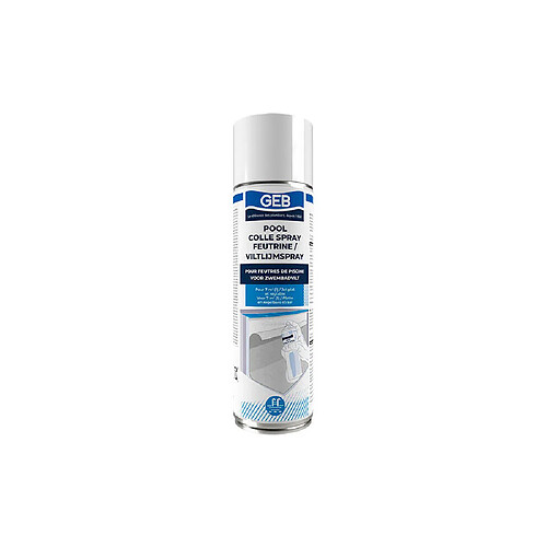 GEB POOL - Colle feutre en aérosol 500 ml
