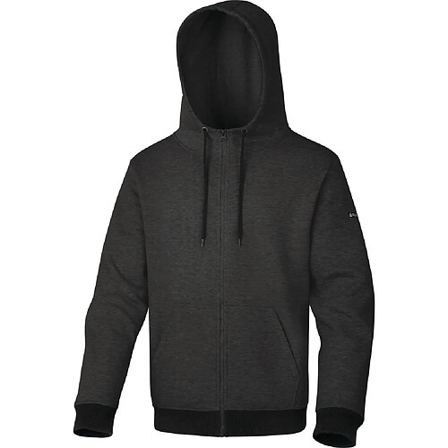 Delta Plus Arezzo - Sweat de travail zippé - Gris foncé - S