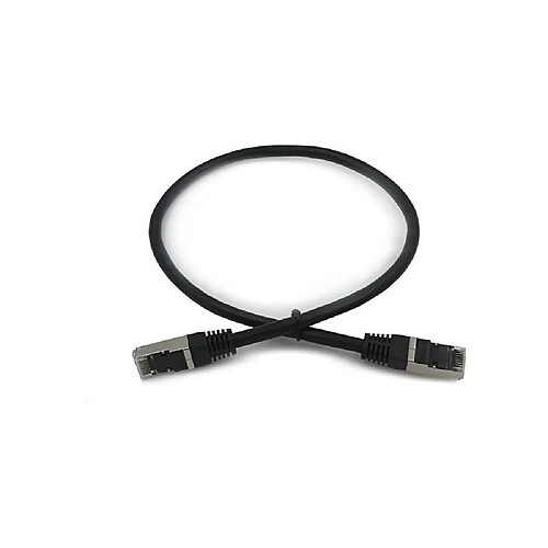 LINEAIRE PCC6FNA5 - Câble RJ45 Cat.6 F/UTP 0,5 m Noir