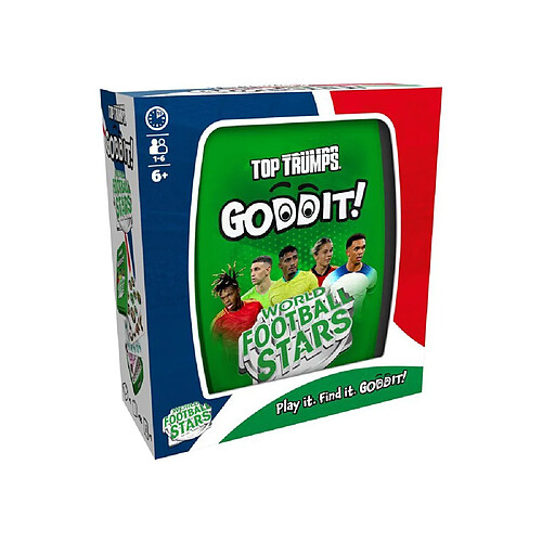 Winning Moves GODDIT! World Football Stars - 55 puzzles - Boîte métal