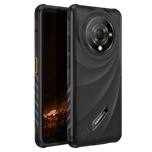 Hammer Smartphone Hammer Iron 6 5G 8?Go / 256?Go Android?15 IP69 Batterie 6050mAh Noir