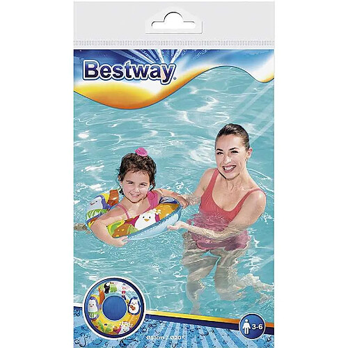 Bestway Sea Animals - Bouée gonflable 51 cm - Enfant 3 à 6 ans