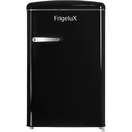 FRIGELUX R4TT108RNE - Réfrigérateur top rétro noir 108 L