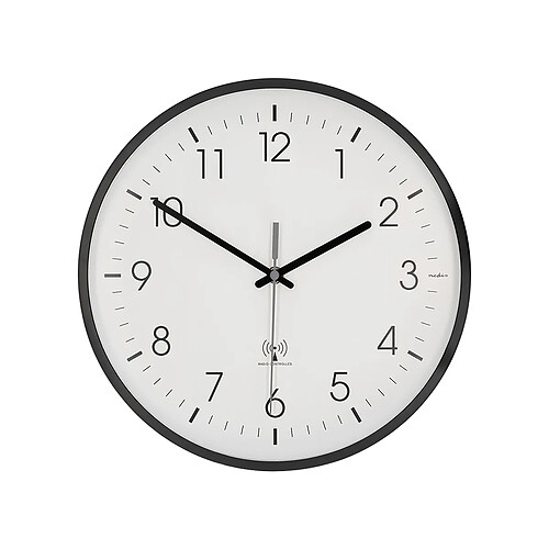 Nedis Horloge murale analogique - Blanc