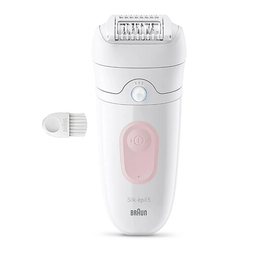 Epilateur rechargeable blanc - EPIL-5-000 - Silk Épil 5 - BRAUN