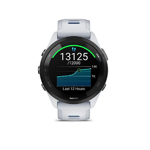 Garmin Forerunner 265 Music - 46 mm - Blanc