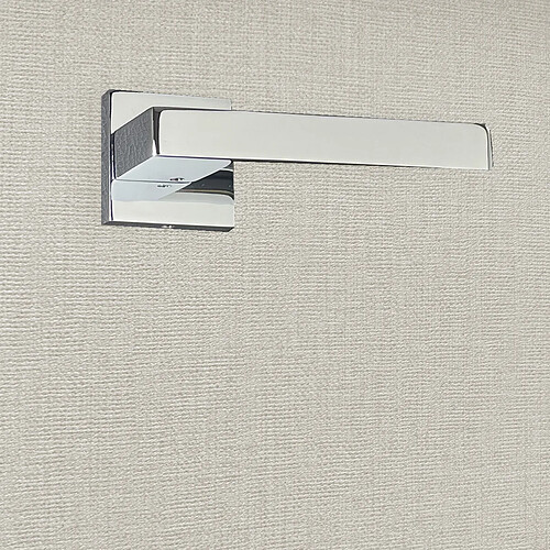 Poignée de porte design finition aspect chrome brillant Alda - KATCHMEE