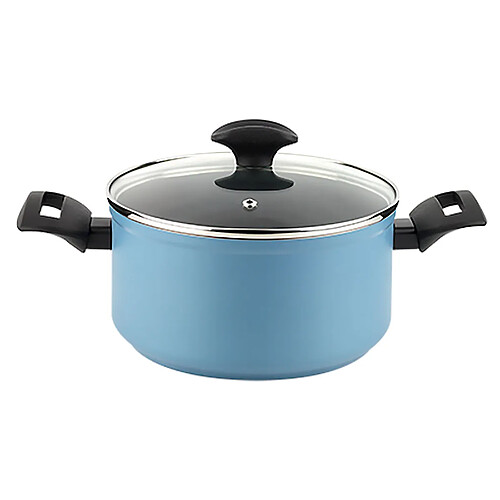 Fagor Casserole Induction 20cm Aluminium Forgé, Antiadhésif sans PFOA, Couvercle Verre Maxima FAG