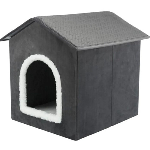 Maison pour Animaux TRIXIE Livia 38x41x44 cm - Gris et Blanc - 442666