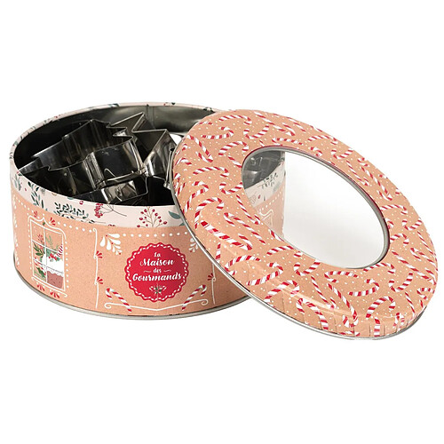Paris Prix Boîte de 10 Emporte-Pièces Noël 13cm Multicolore