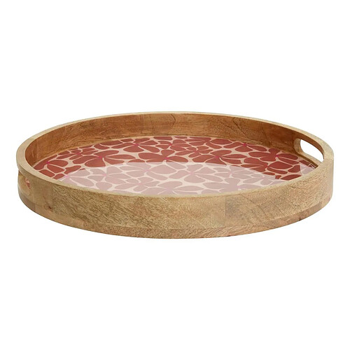 Secret De Gourmet Plateau de Service en Bois Inaya 38cm Terracotta