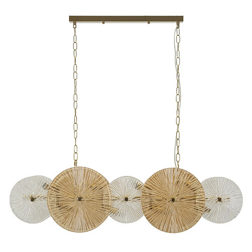 Paris Prix Plafonnier Design Osaka 100cm Or & Transparent