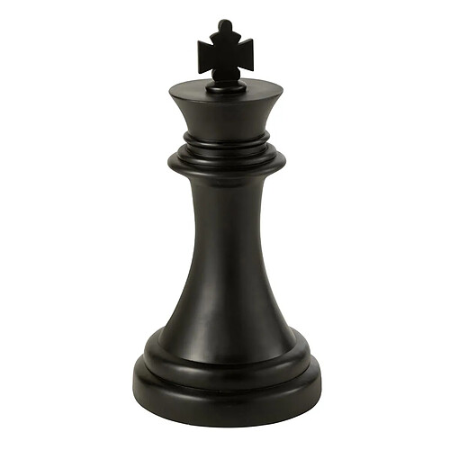 Paris Prix Pièce d'Échec Déco Roi 70cm Noir