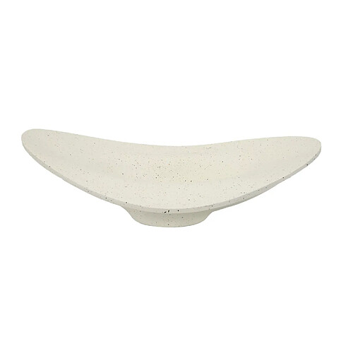 Mauro Ferretti Plateau en résine crème, 41 x 41 x 12 cm