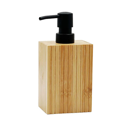Douceur D'Interieur Distributeur de Savon en Bambou Hanoi 18cm Naturel