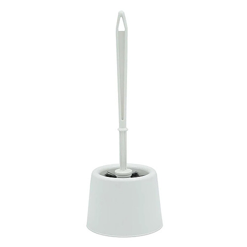Douceur d'intérieur Brosse WC en plastique Tivoli - 38 cm - Blanc